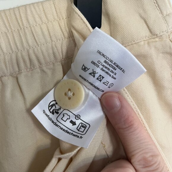 Thinking Mu NWT Mariam Patchwork Pants -Yellow, Size EU 38/US 6 - Picture 14 of 16